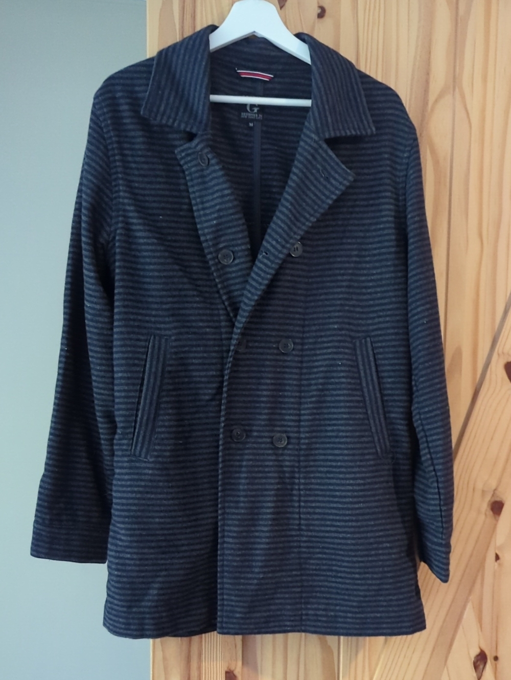 Men's Goodale Stripped Car Coat